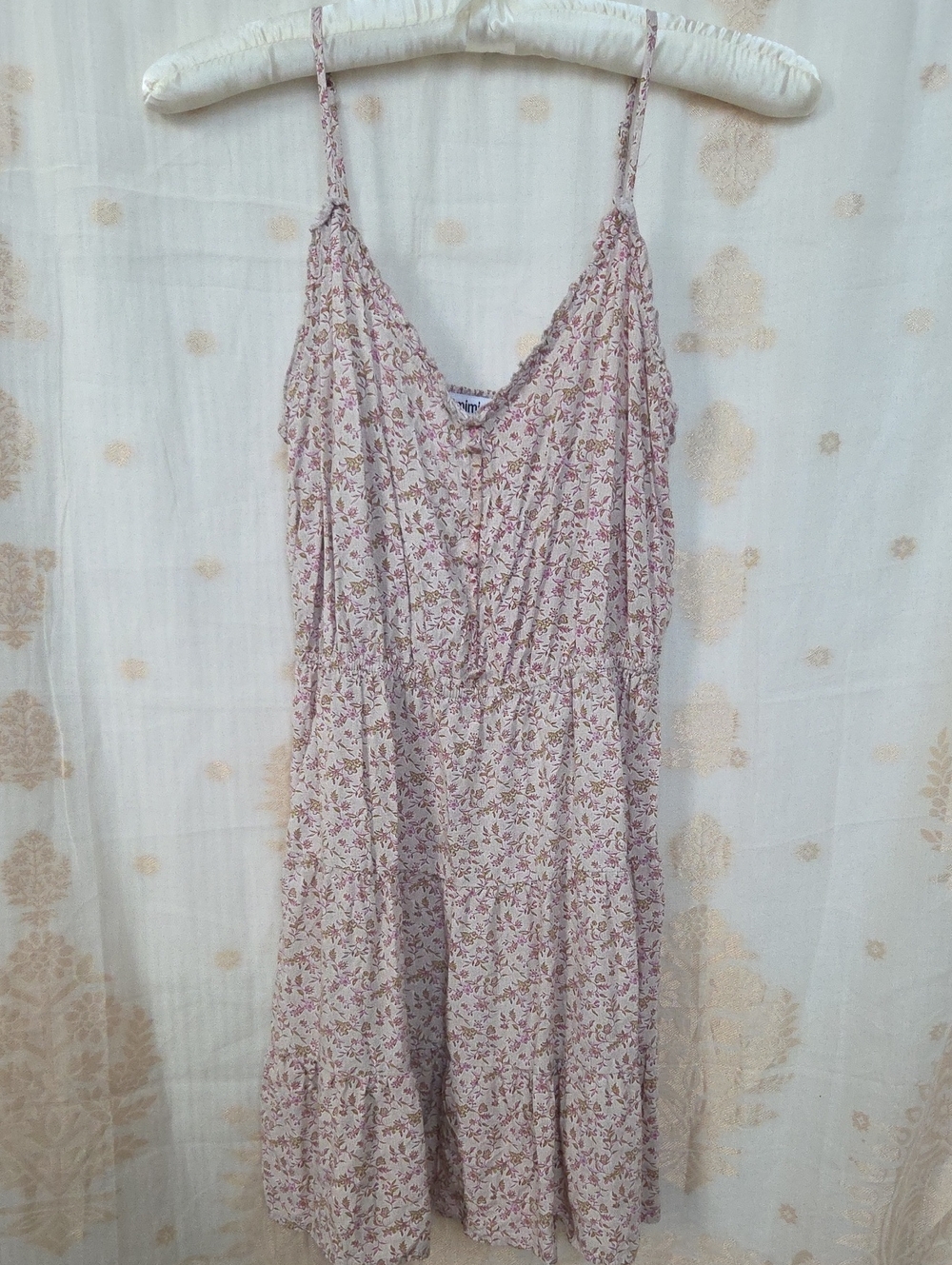 Mimi Chica Dusty Pink Floral Dress - S